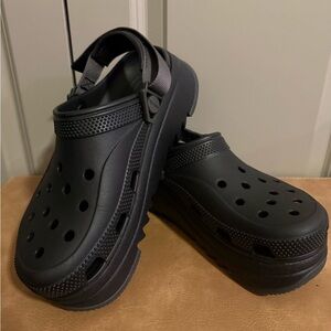 CROCS Black Hiker Xscape Unisex Clogs